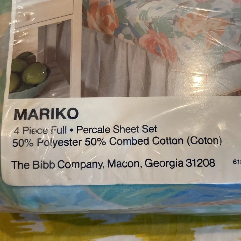 NWT 1980’s Mariko dream‎ styles by Bibb 4 piece full set. 410